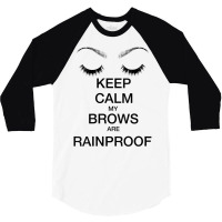 Womens Microblading Brows Esthetician Eyebrows Lashes V Neck T Shirt 3/4 Sleeve Shirt | Artistshot