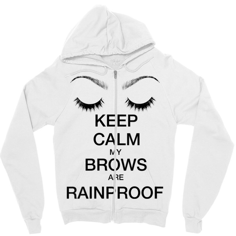 Womens Microblading Brows Esthetician Eyebrows Lashes V Neck T Shirt Zipper Hoodie | Artistshot