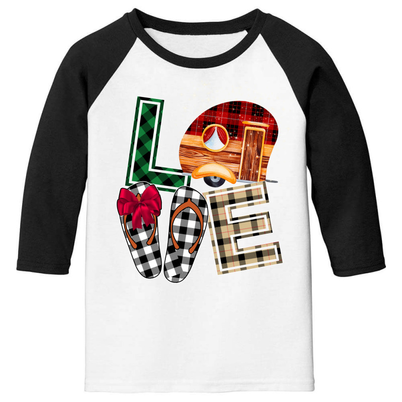 Love Christmas Caravan Youth 3/4 Sleeve by autlu2024 | Artistshot