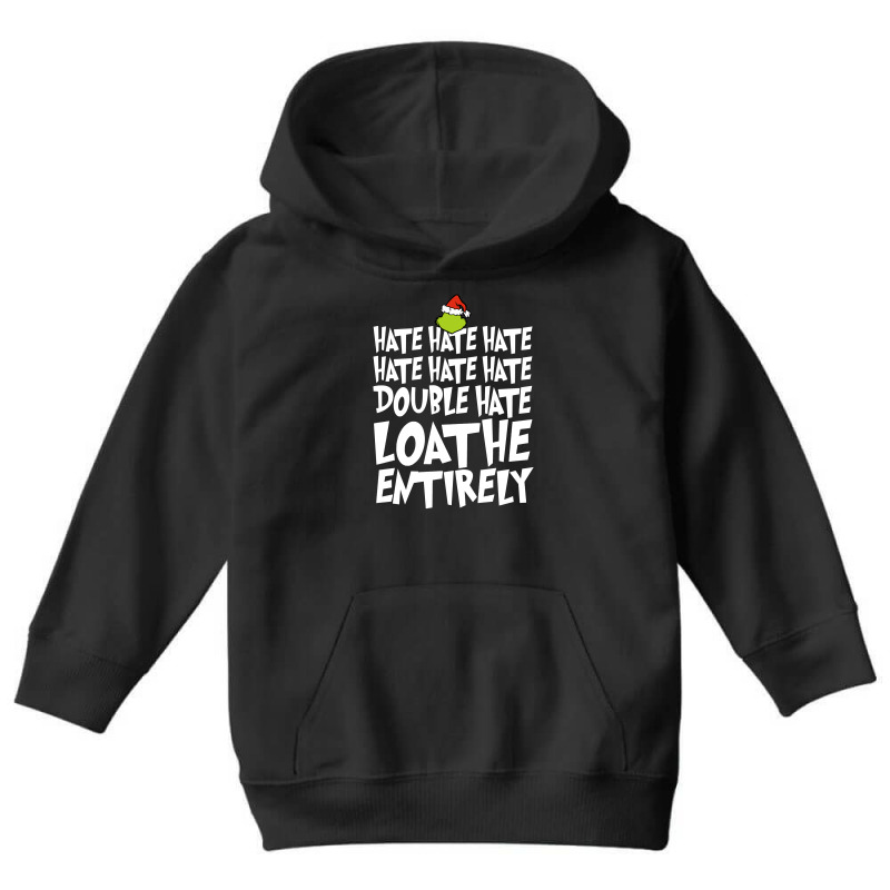 Loathe Entirely Grinch For Dark Youth Hoodie by autlu2024 | Artistshot