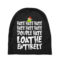 Loathe Entirely Grinch For Dark Baby Beanies | Artistshot