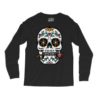 Mexican Skull Long Sleeve Shirts | Artistshot