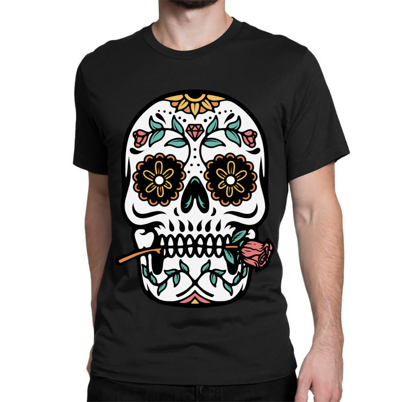 Mexican Skull Classic T-shirt | Artistshot