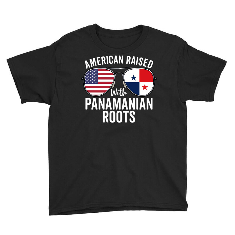 American Raised With Panamanian Roots Usa Panama Flag Pullover Hoodie Youth Tee by djhsyhaa | Artistshot