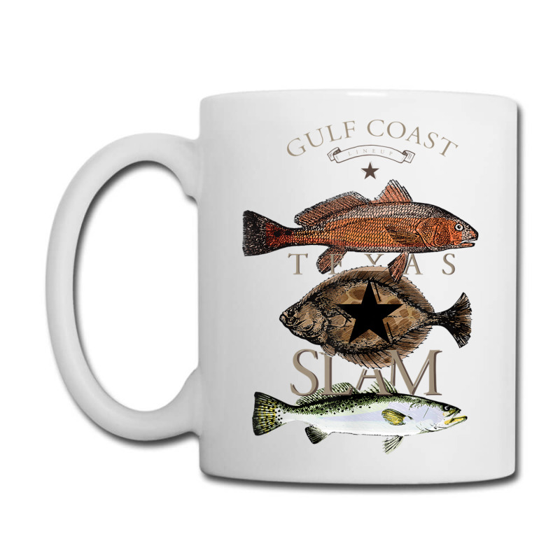 Texas Slam Fishing Red Drum Flounder Trout T Shirt Coffee Mug | Artistshot