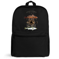 Texas Slam Fishing Red Drum Flounder Trout T Shirt Backpack | Artistshot