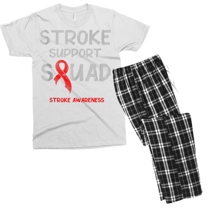 Stroke Awareness Survivor Squad Strong Warrior Tank Top Men's T-shirt Pajama Set | Artistshot