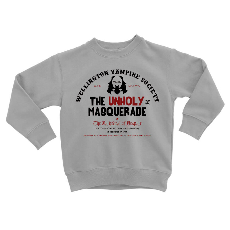 The Wellington Vampire Society Toddler Sweatshirt | Artistshot