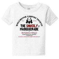 The Wellington Vampire Society Baby Tee | Artistshot