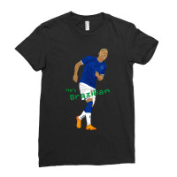 Richarlison He's Brazilian Premium Ladies Fitted T-shirt | Artistshot