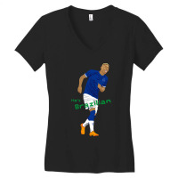 Richarlison He's Brazilian Premium Women's V-neck T-shirt | Artistshot