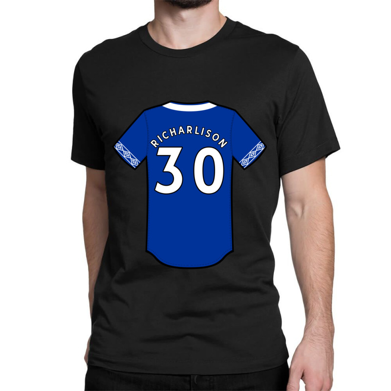 Richarlison Jersey Classic Gift Gift Classic T-shirt by JeremyHurley | Artistshot