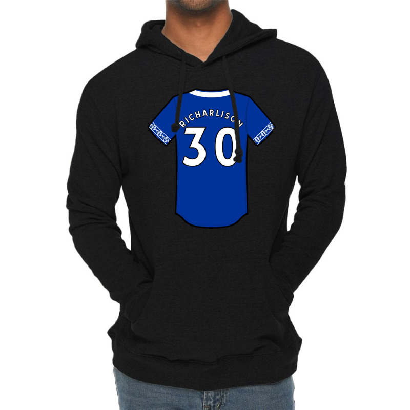 Richarlison Jersey Classic Gift Gift Lightweight Hoodie by JeremyHurley | Artistshot