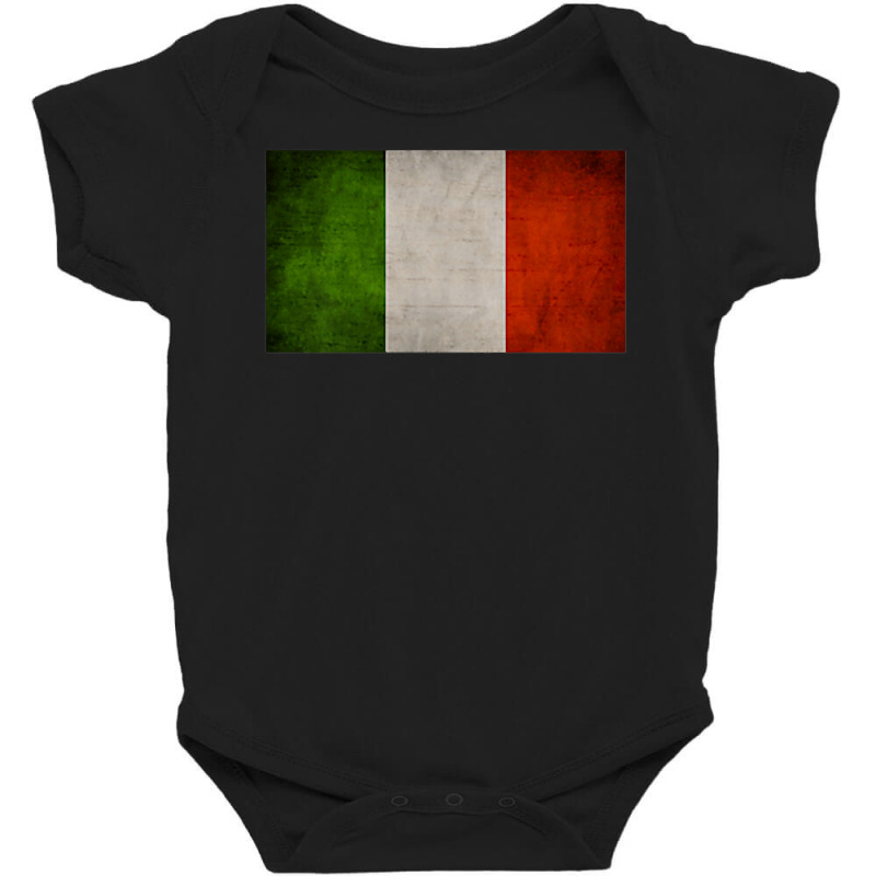 Classic Italy Vintage Italian Flag Stylish Special Design T Shirt Baby Bodysuit | Artistshot