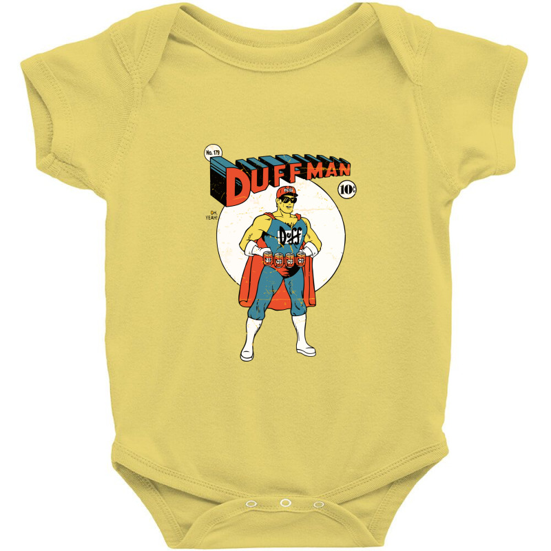 Duffman The Simpson Baby Bodysuit by cm-arts | Artistshot