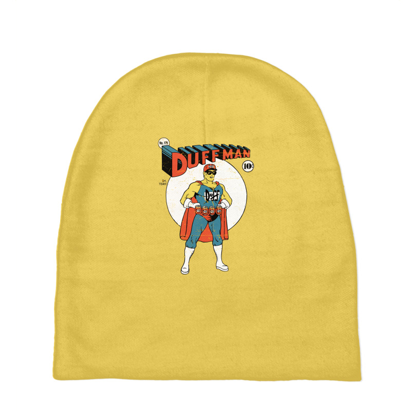 Duffman The Simpson Baby Beanies by cm-arts | Artistshot