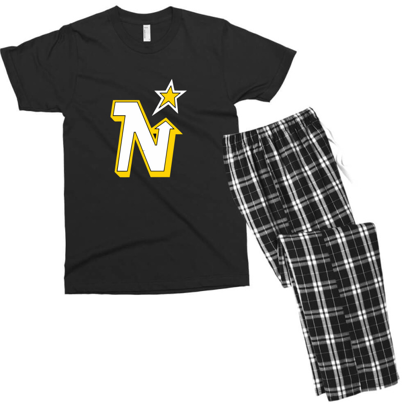 Minnesota North Stars Men's T-shirt Pajama Set | Artistshot