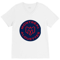 Montreal Alouettes V-neck Tee | Artistshot