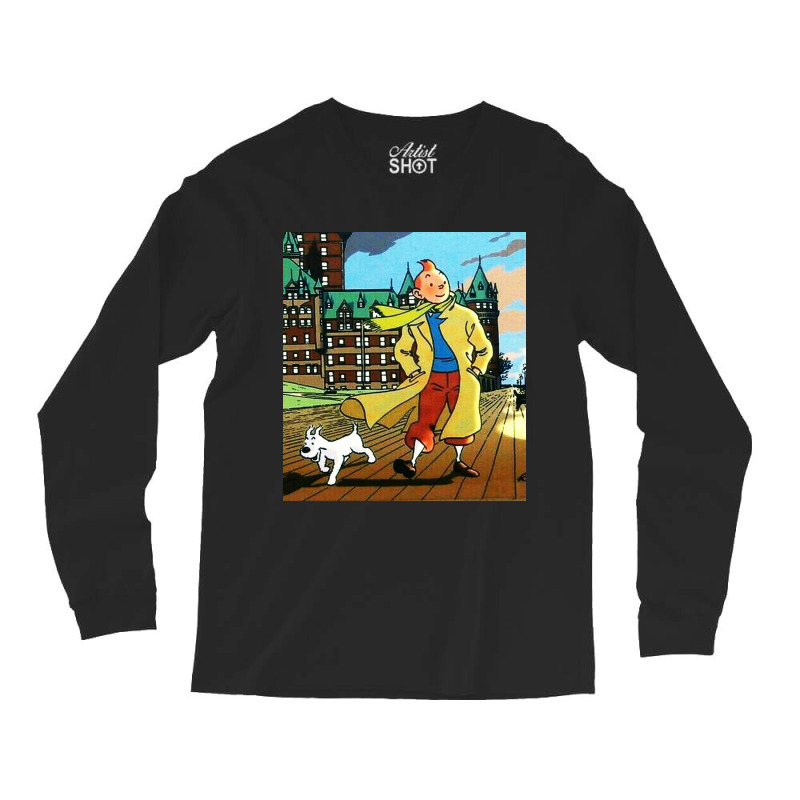 Tin-tin Long Sleeve Shirts | Artistshot