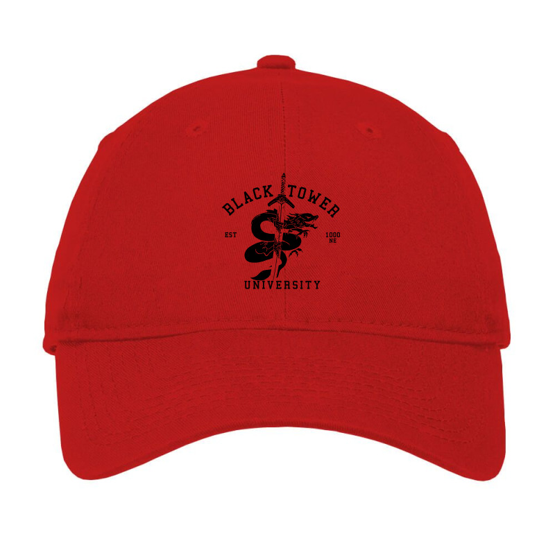 Black University Adjustable Cap by idalismarcha | Artistshot