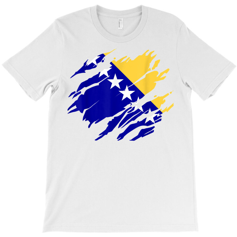 Bosnia Bosnian Flag T Shirt T-Shirt by melliebowleli | Artistshot