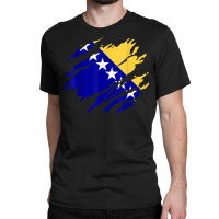 Bosnia Bosnian Flag T Shirt Classic T-shirt | Artistshot