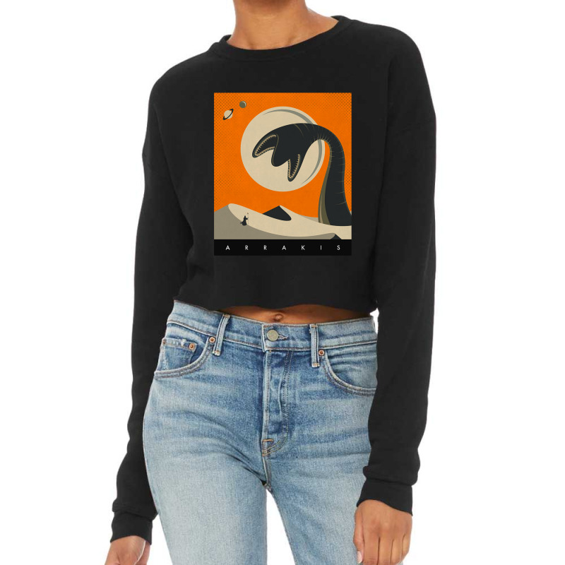 Visit Animal Scary Sand Cropped Sweater | Artistshot