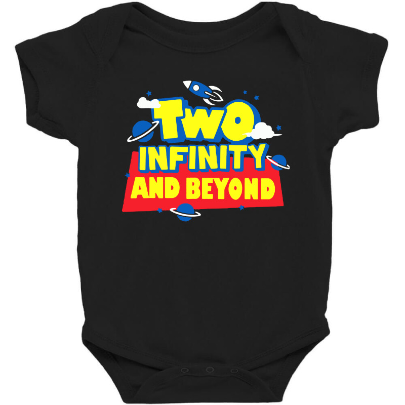 Two Infinity And Beyond Baby Bodysuit by liqualyfu | Artistshot