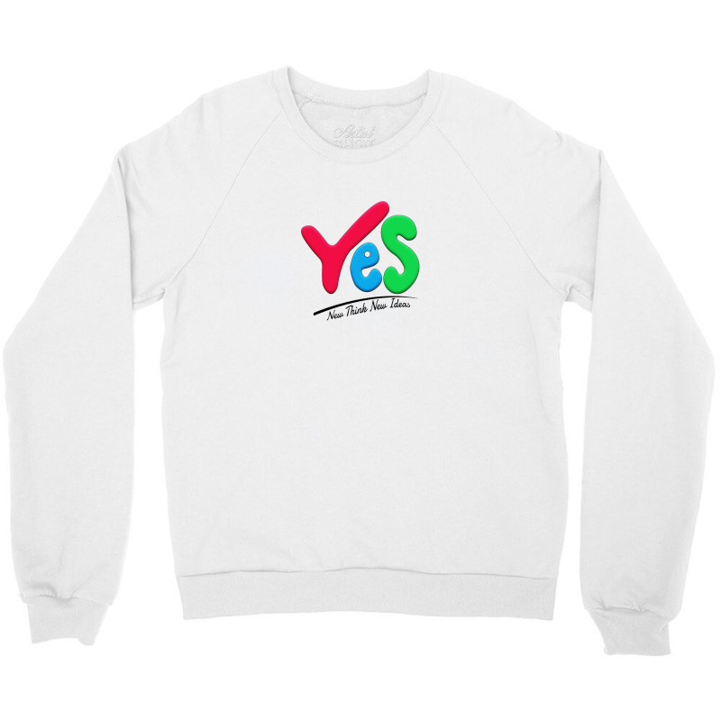 Yes New Ideas Crewneck Sweatshirt | Artistshot