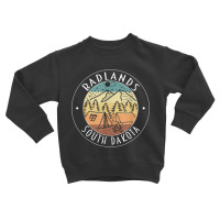 Badlands National Park South Dakota Hiking Camping Outdoor T Shirt Toddler Sweatshirt | Artistshot