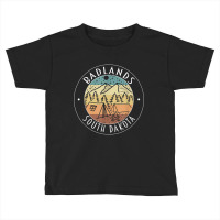 Badlands National Park South Dakota Hiking Camping Outdoor T Shirt Toddler T-shirt | Artistshot