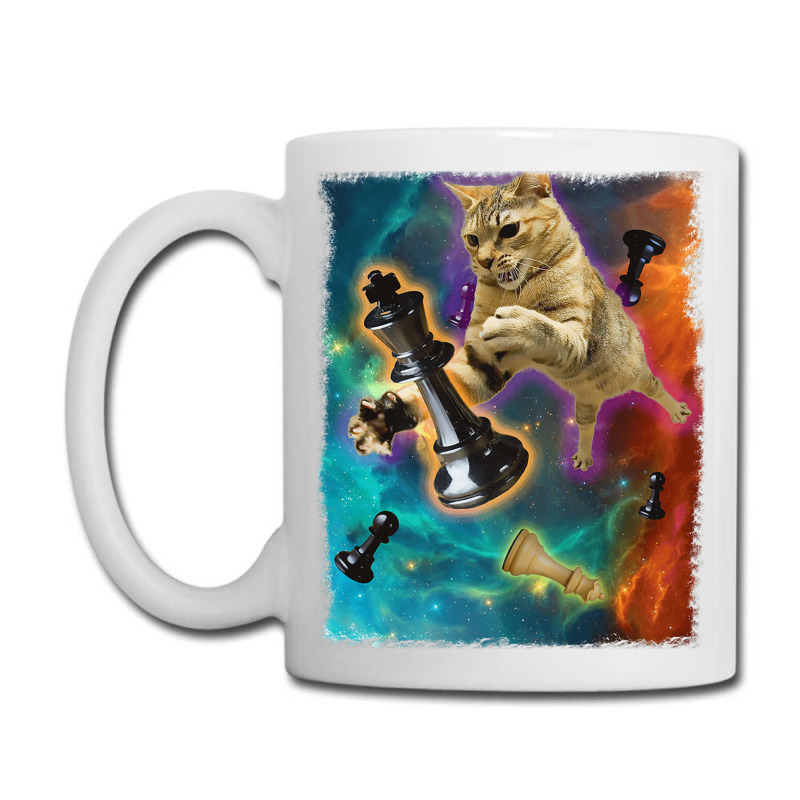 Cats In Space Chess Set Pieces Premium T Shirt Coffee Mug | Artistshot