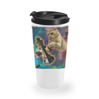 Cats In Space Chess Set Pieces Premium T Shirt Travel Mug | Artistshot