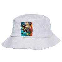 Cats In Space Chess Set Pieces Premium T Shirt Bucket Hat | Artistshot