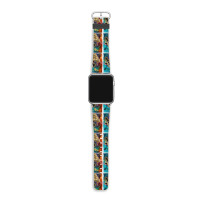 Cats In Space Chess Set Pieces Premium T Shirt Apple Watch Band | Artistshot