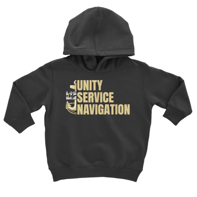 Unity Service Navigation Chief Art With Anchor For Naval Cpo T Shirt Toddler Hoodie by cm-arts | Artistshot