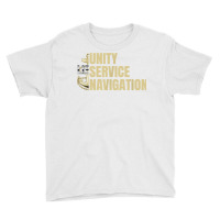 Unity Service Navigation Chief Art With Anchor For Naval Cpo T Shirt Youth Tee | Artistshot