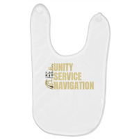 Unity Service Navigation Chief Art With Anchor For Naval Cpo T Shirt Baby Bibs | Artistshot