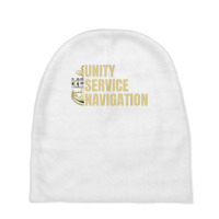 Unity Service Navigation Chief Art With Anchor For Naval Cpo T Shirt Baby Beanies | Artistshot