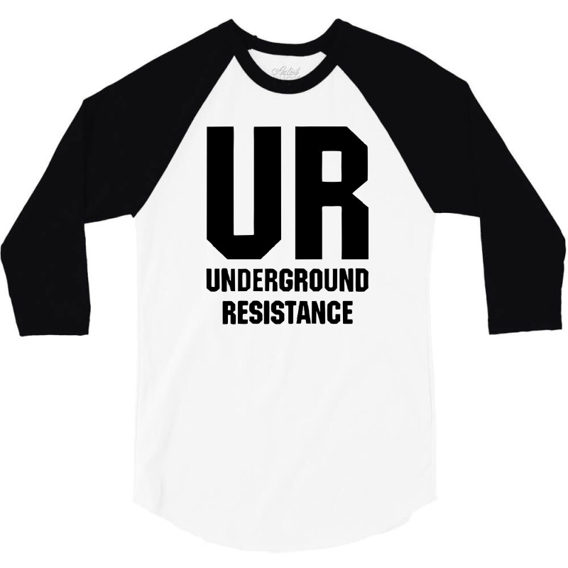 Underground Resistance 2 A 3/4 Sleeve Shirt by cm-arts | Artistshot