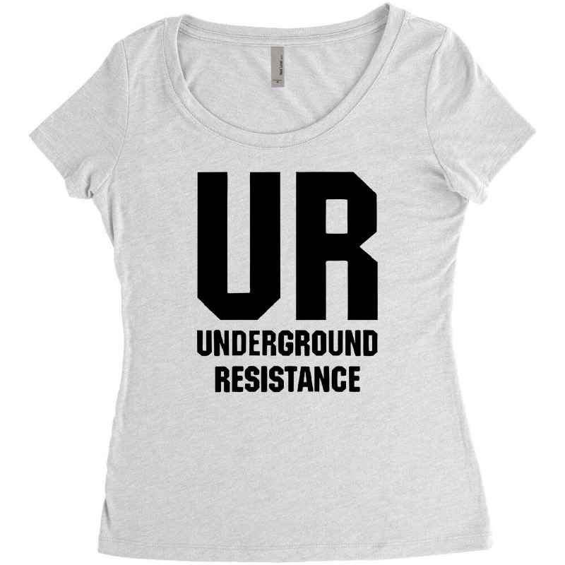 Underground Resistance 2 A Women's Triblend Scoop T-shirt by cm-arts | Artistshot