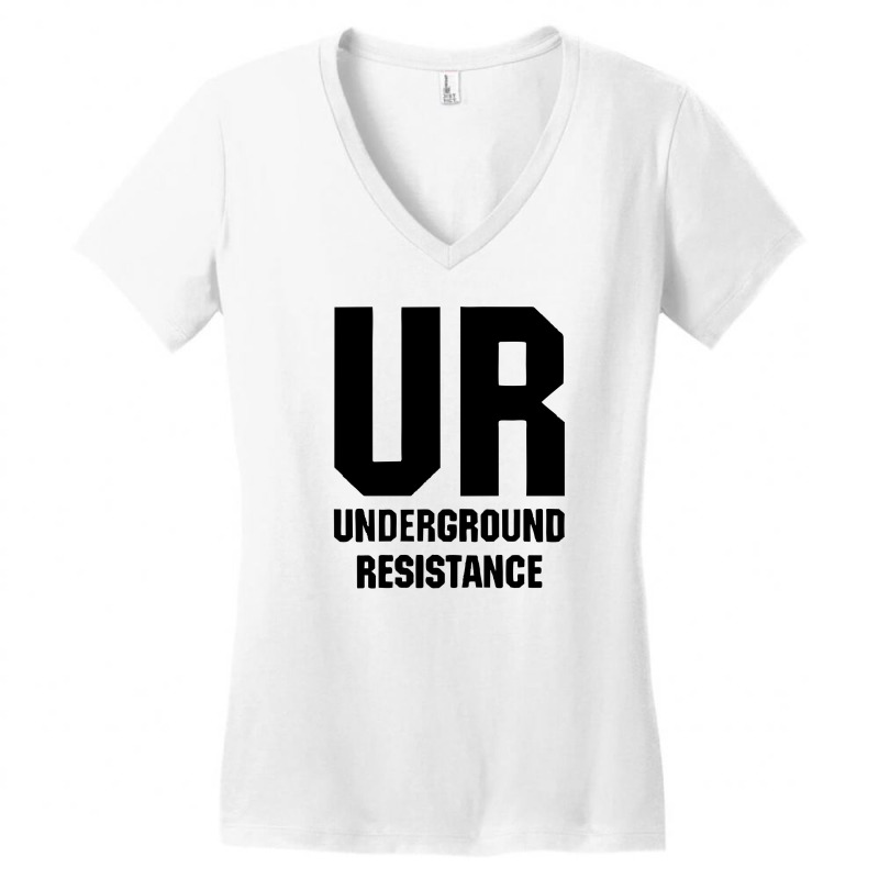 Underground Resistance 2 A Women's V-Neck T-Shirt by cm-arts | Artistshot