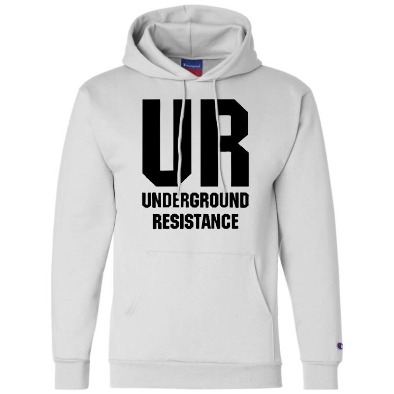 Underground Resistance 2 A Champion Hoodie by cm-arts | Artistshot