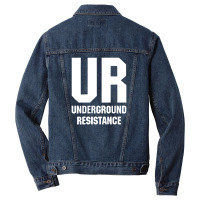 Underground Resistance Men Denim Jacket | Artistshot