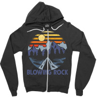 Blowing Rock, North Carolina Blue Ridge Mountains Camping Pullover Hoo Zipper Hoodie | Artistshot