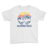 Blowing Rock, North Carolina Blue Ridge Mountains Camping Pullover Hoo Youth Tee | Artistshot