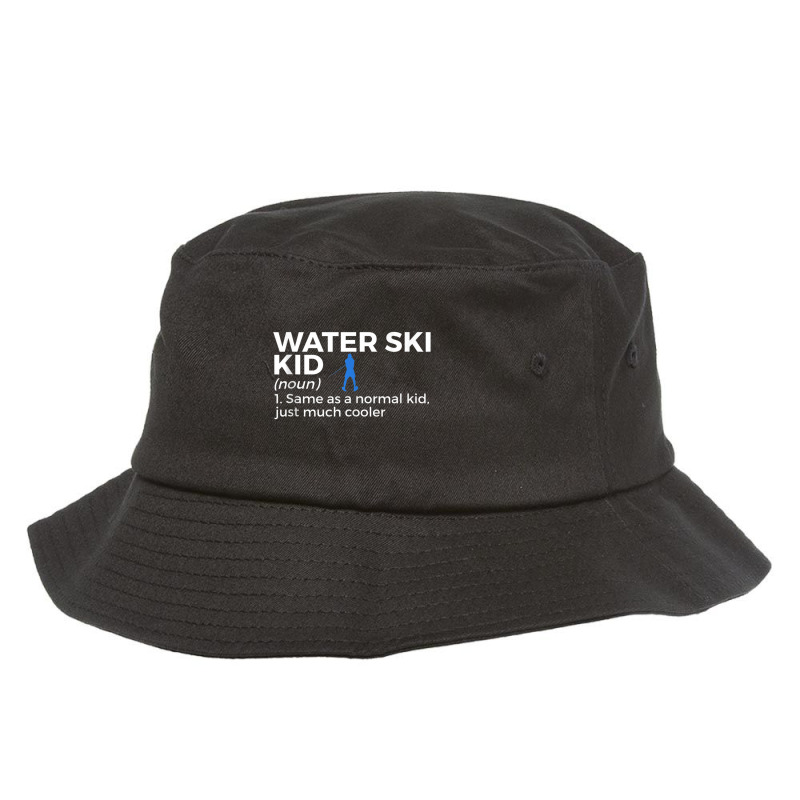 Water Ski Kid Definition Funny Waterskiing Tank Top Bucket Hat by cm-arts | Artistshot