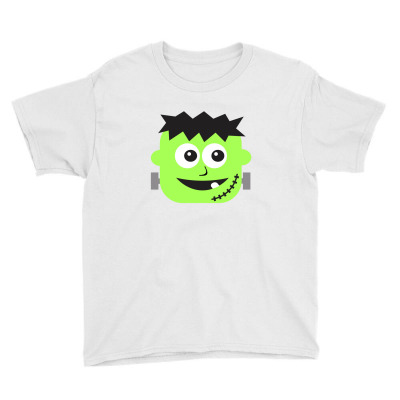Frankenstein Monster Green T-shirts Youth Tee Designed By Pin