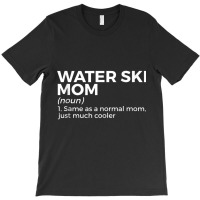 Water Ski Mom Definition Funny Waterskiing Tank Top T-shirt | Artistshot