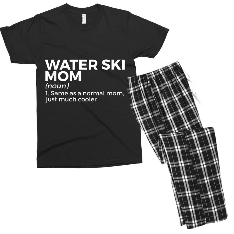 Water Ski Mom Definition Funny Waterskiing Tank Top Men's T-shirt Pajama Set by cm-arts | Artistshot